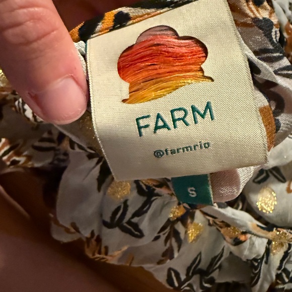 FARM Rio Women's Floral Tapestry Long sleeve Blouse - Picture 4 of 5